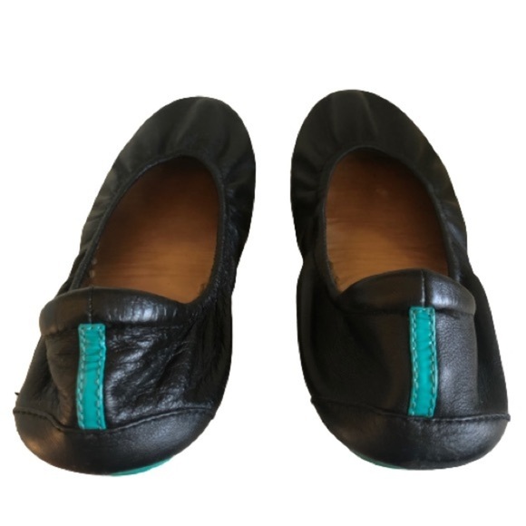 TIEKS by Gavrieli Matte Black Ballet Flats Size 7 - Picture 5 of 14
